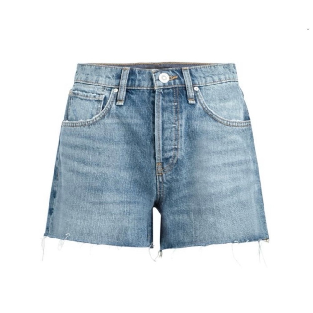 Hudson Jeans Blue Jean Shorts High-Waisted Vintage